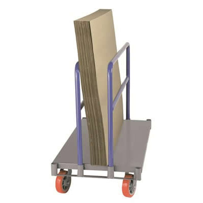 Adjustable Sheet & Panel Truck, 6" Polyurethane Casters (3,600 lbs. Capacity), 30" Wide