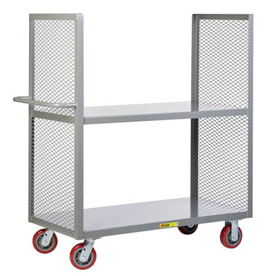 2-Sided Shelf Truck, 2 Lip-Up Shelves (3,600 lbs. Capacity)