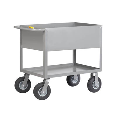 12" Deep Cushion Load Shelf Truck, 9" Pneumatic Casters (1,200 lbs. capacity)