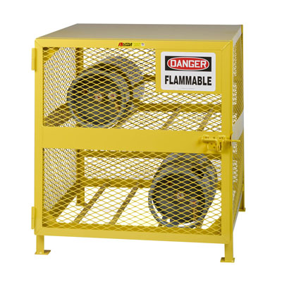 Gas Cylinder Storage Units, 36" Wide
