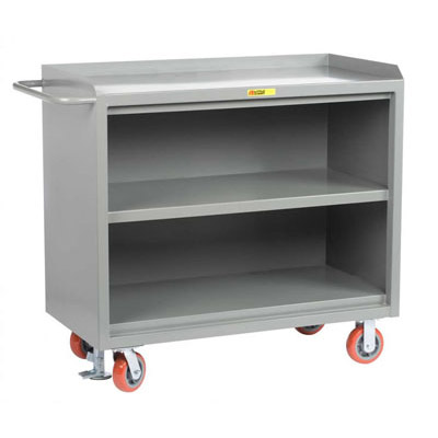 48" Wide Mobile Bench Cabinet w/ Center Shelf