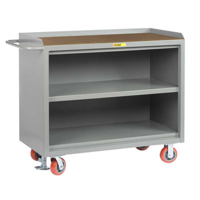 48" Wide Mobile Bench Cabinet w/ Center Shelf