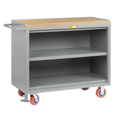 48" Wide Mobile Bench Cabinet w/ Center Shelf