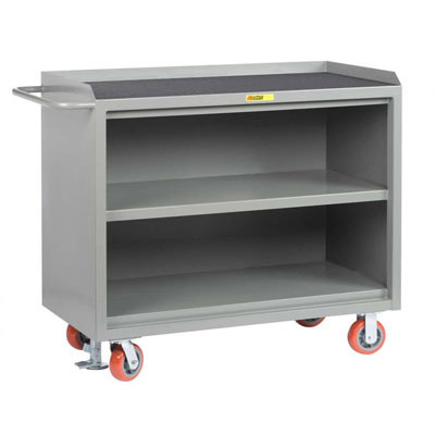 48" Wide Mobile Bench Cabinet w/ Center Shelf