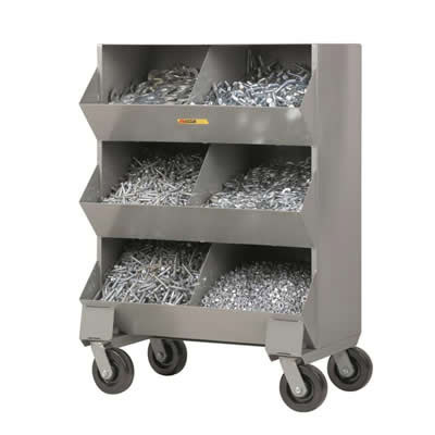 Welded Mobile Storage Bins