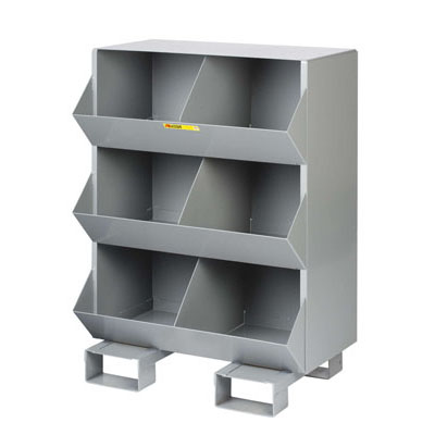 Stationary Storage Bins w/ Forklift Pockets