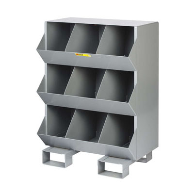 Stationary Storage Bins w/ Forklift Pockets