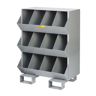 Stationary Storage Bins w/ Forklift Pockets