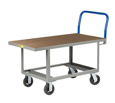 Work Platform Truck with Open Base, Hardboard over Steel Deck (2,000 lbs. Capacity)