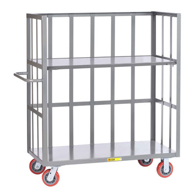 Shelf Truck w/ Slat Sides & Shelf