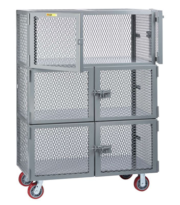 3 Compartment Mobile Storage Locker