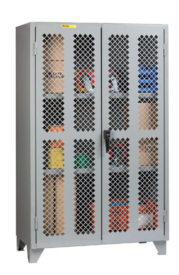 High Visibility Storage Cabinet, 60"W x 24"D