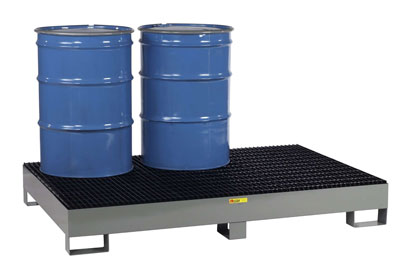 Forkliftable Spill Control Platform, 6 Drum