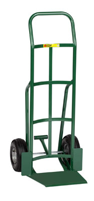 Shovel Nose Hand Truck, Foot Kick Model w/ Continuous Handle