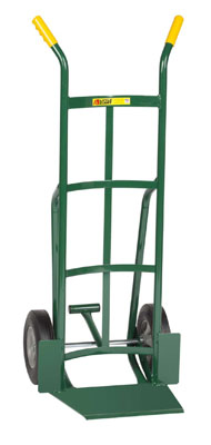 Shovel Nose Hand Truck, Foot Kick Model w/ Dual Handle