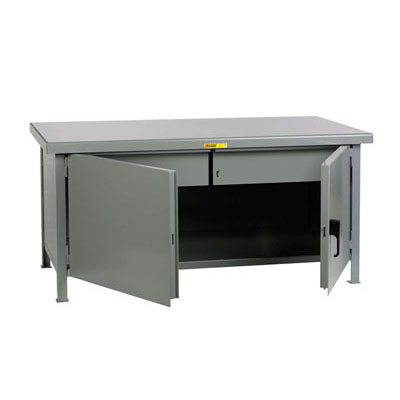 Heavy-Duty Cabinet Workbench w/ 2 Drawers