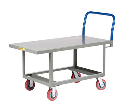 Work Platform Truck with Open Base, Steel Deck (2,000 lbs. Capacity)