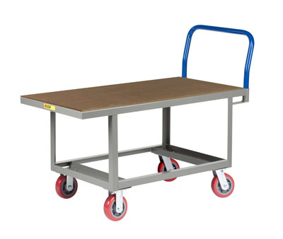 Work Platform Truck with Open Base, Hardboard over Steel Deck (2,000 lbs. Capacity)