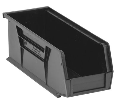 Ultra Stack and Hang Bin, 10-7/8"L x 4-1/8"W x 4"H, Carton of 12