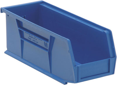 Ultra Stack and Hang Bin, 10-7/8"L x 4-1/8"W x 4"H, Carton of 12