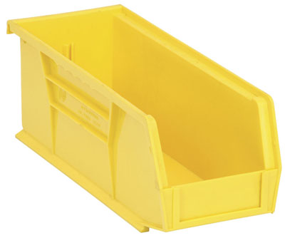 Ultra Stack and Hang Bin, 10-7/8"L x 4-1/8"W x 4"H, Carton of 12