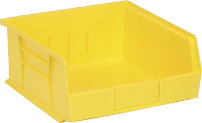 Ultra Stack and Hang Bin, 10-7/8"L x 11"W x 5"H, Caron of 6