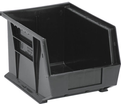 Ultra Stack and Hang Bin, 10-3/4"L x 8-1/4"W x 7"H, Carton of 6