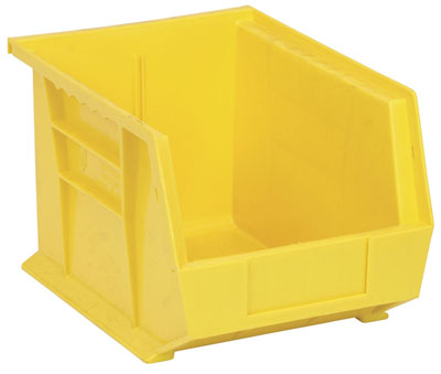 Ultra Stack and Hang Bin, 10-3/4"L x 8-1/4"W x 7"H, Carton of 6