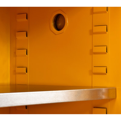 Compact Flammable Safety Cabinet - 16 Gallon Capacity 