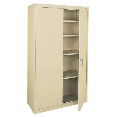 Valueline Series Fixed Shelves Storage Cabinet - 5 Color Options 