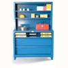 Shelving Unit with 2 Drawers