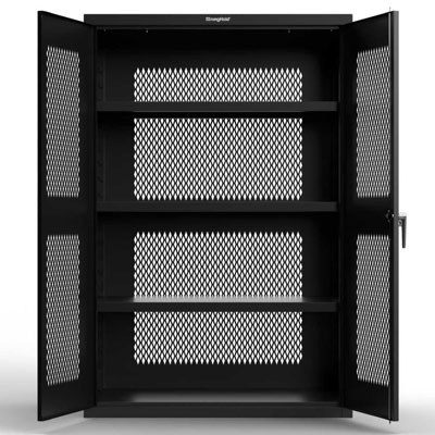 Heavy Duty 18 GA Ventilated Cabinet  - 48" W x 24" D x 72" H