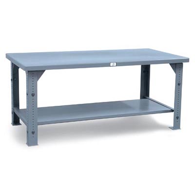 Adjustable Height Shop Table